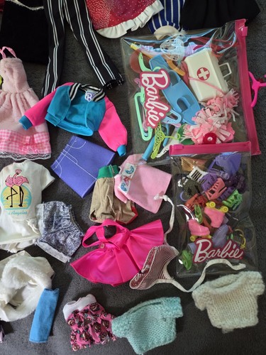 Lote de muñecas y ropa Barbie vintage de los años 80 y 90 a los modernos rockeros más - Imagen 8 de 12