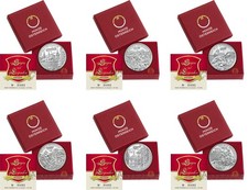 2009-2011 Silver Coins - Tales & Legends Complete 6-Coin w/ all COA + boxes