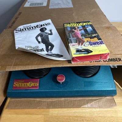 Step Fitness Richard Simmons - Plateforme + Cordon De Tonification - Comme Neuf - Boîte D'origine