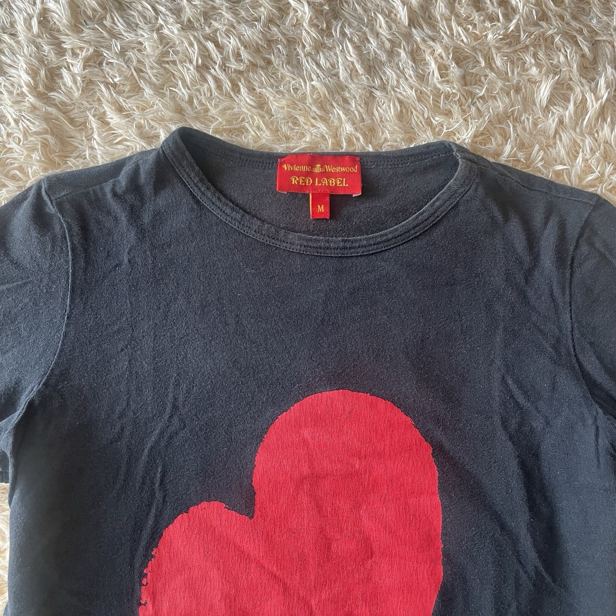 トップス vivienne westwood archive heart T-shirt Vivienne Westwood Vintage Heart Printed ORB T-shirt from Japan | eBay