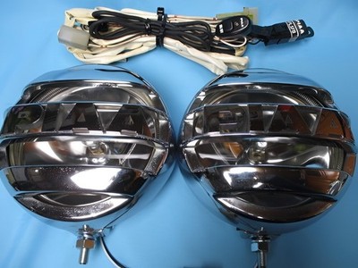 PIAA 520 Aero Spot Lampe Set Chrom Medium Slim H3 12V geprüft OK