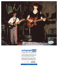 Will Sergeant ‘Echo And The Bunnymen’ Band Guitarist Signed 8x10 Photo ACOA