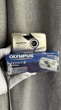 Olympus mju II 35   f/2.8 - MJU II quartz date - Vintage FilmPoint  Shoot Mint