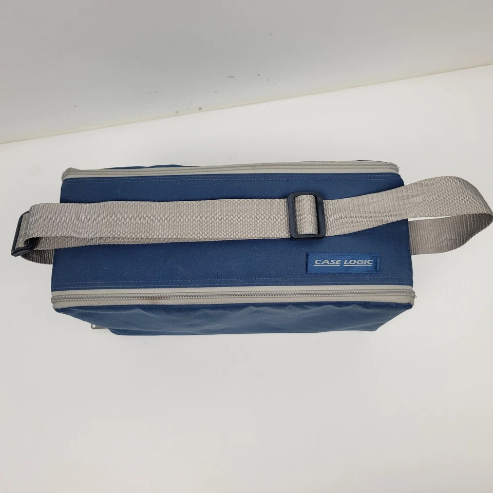 Case Logic Cassette Tape Blue Case 60 Capacity Two Sided - Image 2 of 4