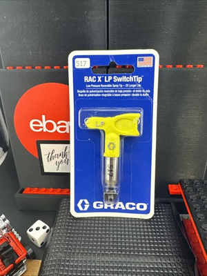 #ad Graco 517 SprayTip RAC X Low Pressure AUTHENTIC $37.00
