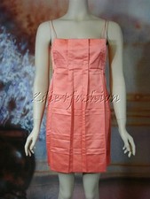 $1600 New MARC JACOBS Sexy Salmon Pink Pleated Polyester Silk Mini Dress 6