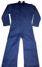 Vtg Roebucks Coveralls Size 42R Blue Mechanic Maintenance Jumpsuit Michael Myers