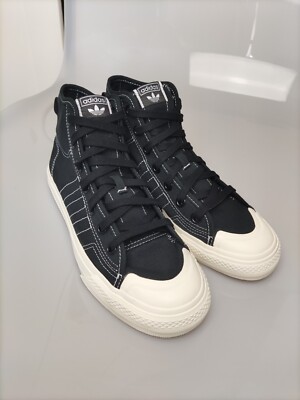 Size 4 - adidas Nizza RF Hi Core Black 2020 New in box