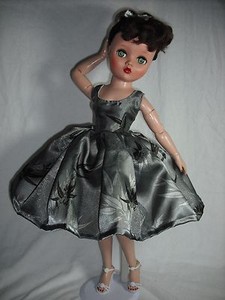 NEW QUALITY Vintage Repro Dress Fits 19/" 20/" Uneeda Dollikin Fashion Doll By OTM