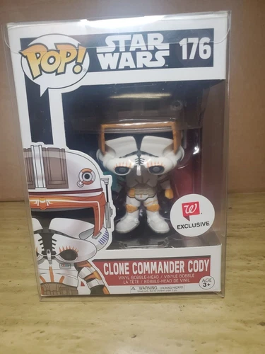 Funko POP! Star Wars: Clone Commander Cody #176 Action Figure w/Protector