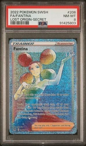 Fantina graded PSA 8 for sale on eBay