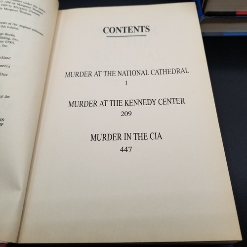 7 Political Mystery Suspense Thriller Mixed Book Lot - Thomas, DeMille, Truman,+ - Foto 13 di 16