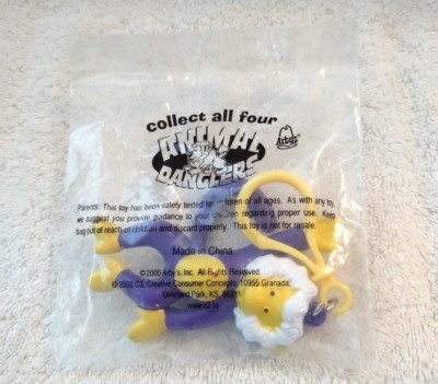 Arbys Animal Danglers Monkey Clip 3'' From 2000