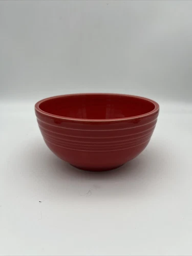 Fiestaware Scarlet Red Small Bistro Bowl Fiesta HLC WV USA Homer Laughlin @@@@@@