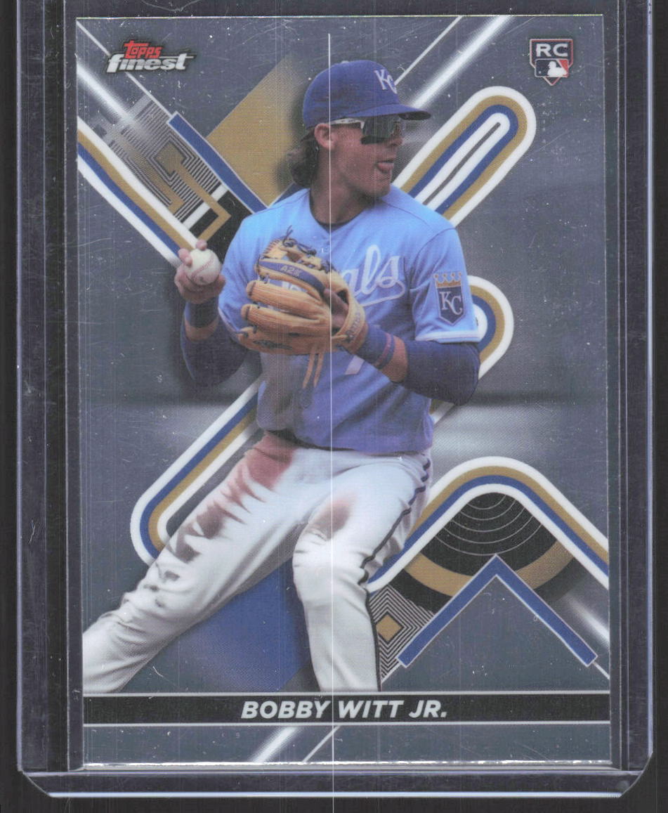2022 Finest #62 Bobby Witt Jr. Kansas City Royals Rookie | eBay