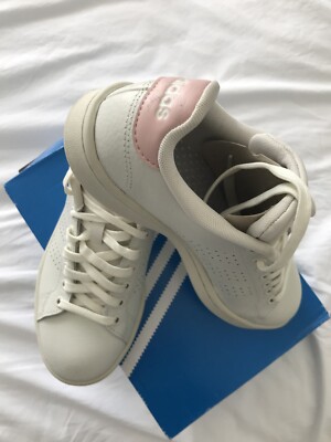 Adidas Girls'/Women's White Trainers BNWT Size 4.5 | eBay UK