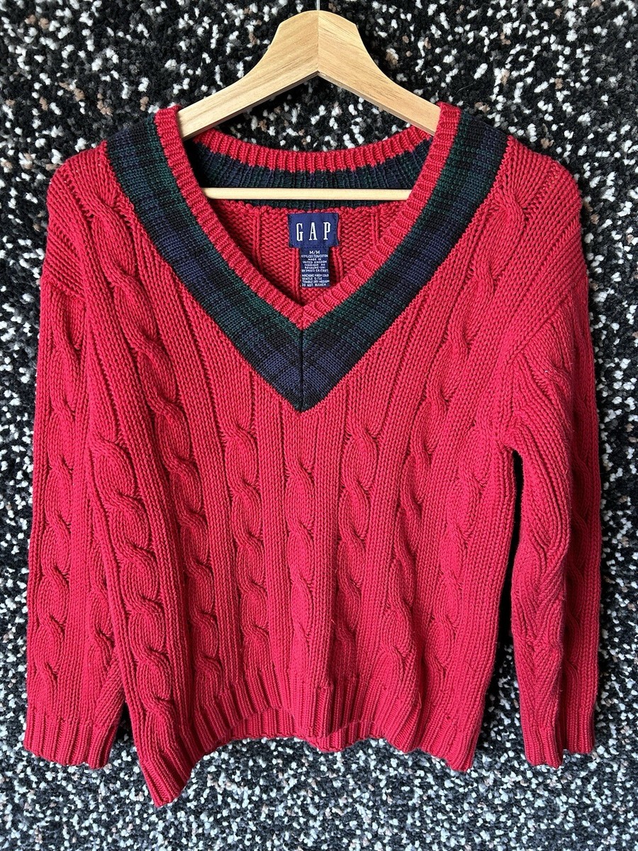 トップス 90s agnes b homme V neck knit sweater Agnes B. Homme Knit Sweater Old French V-neck (Thick 2 Wool