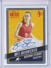 2021-22 Onyx Authenticated Vintage BREANNA STEWART Auto AUTOGRAPH WNBA