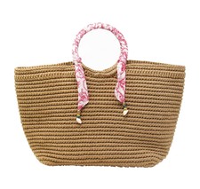 Sensi Studio Soft Bag Woven Cord With Round Handle 100% Original