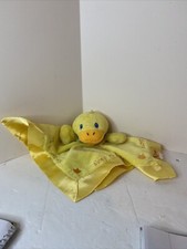 Yellow Duck Lovey “Sleep In Peace” Lovey Security Blanket/Scripture 12” Sq.