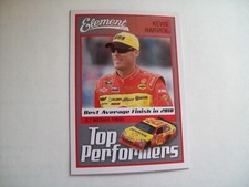 KEVIN HARVICK 2011 WHEELS ELEMENT #89 TOP PERFORMERS NASCAR RACE CARD