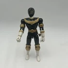 1996 Bandai Power Rangers Zeo Gold Ranger 8" inch Figure  Black golden vintage