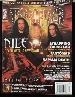Terrorizer Death Metal Music Magazine April 2005 Nilf Strapping