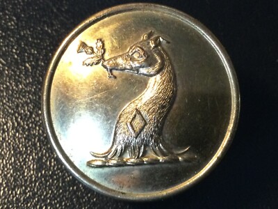 The Nicoll Family Crest (Oldfields, Acton, Middlesex) Livery Button. 25 mm (AA063