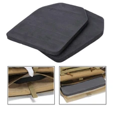 2 Pack EVA Foam Plate Carrier Vest Armor Plates for Airsoft Game Paintball Game