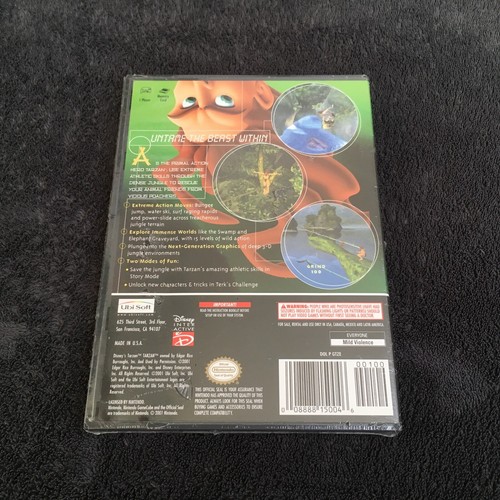 Nintendo Game Cube Tarzan Untamed NTSC-U/C neuf sous Blister - Picture 2 of 2