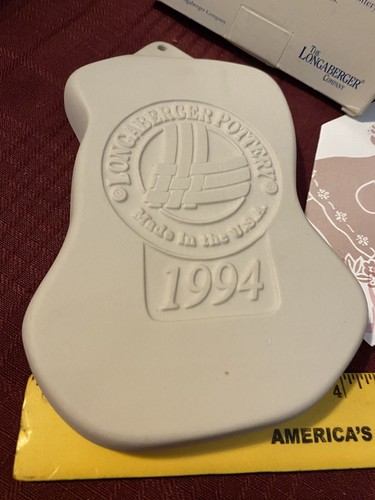 Longaberger Rabbit (Mama and Baby Bunny) 1994 Mold in org box - Picture 3 of 5