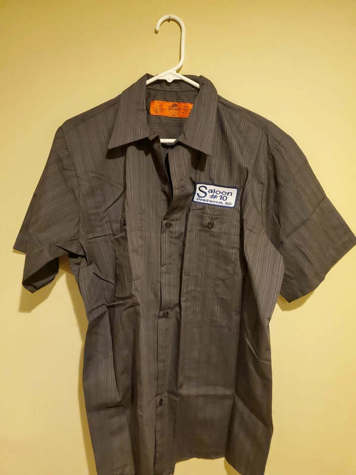 Red Kap Charcol Stripe W/S Large Saloon NO #10 Deadwood, SD - Image 2 of 4