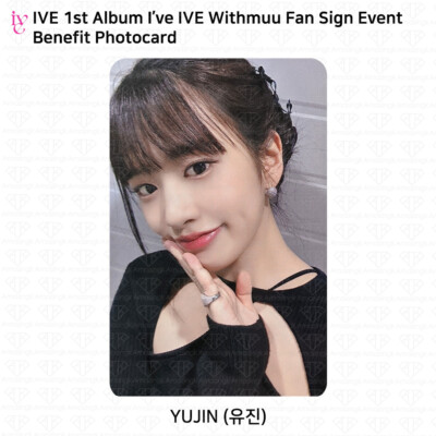 IVE 1st Album I've IVE Fan Sign Event Benefit Photocard Withmuu