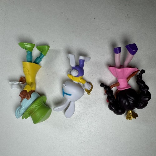 Disney Junior Alice In Wonderland Bakery Figures Lot Of 3 Friends Pretend Play - Picture 5 of 9