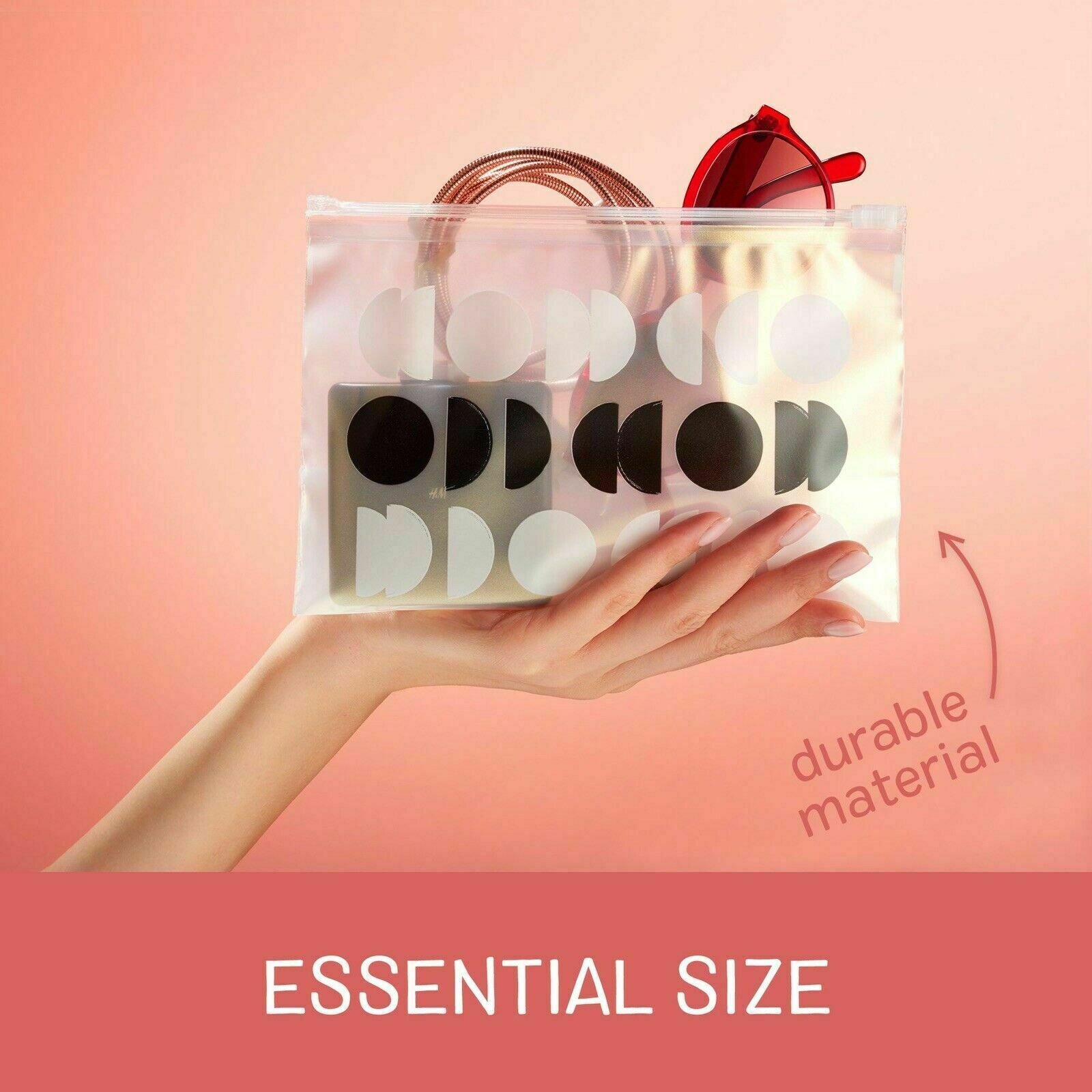 Ziploc Makeup and Accessory Bags, 15pack Brand New SHIPS WITH NO