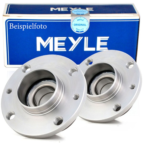 2X Meyle 6146500008 Radlagersatz Mit Radnabe ABS Sensor Vorne FüR Opel Signum-image