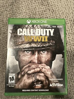Jeu Call Of Duty : WWII Pour Xbox One - État Comme Neuf - Version Microsoft