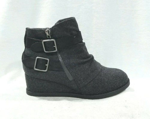 SO Women's Garlic Grey Ankle Boots - Size 8 NWB - Picture 6 of 6