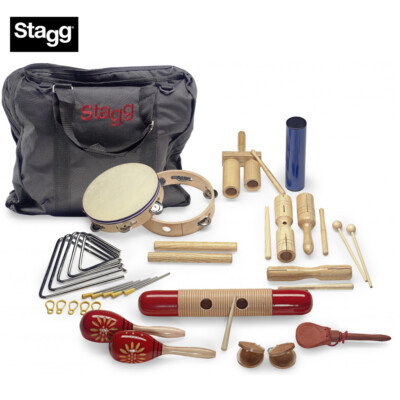 Stagg CPJ-05 Junior Hand and Mallet Percussion Kit with Carrying Bag