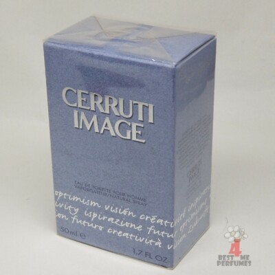 Cerruti Image by Nino Cerruti 1.7oz/ 50ml Men Eau De Toilette Sealed (Year 2017)