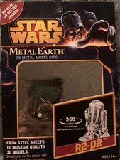 Disney Parks R2-D2 Star Wars Droid Depot Metal Earth 3D Model Kit