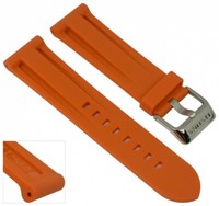 Festina Ersatzband Uhrenarmband Kautschuk Band Orange 24Mm FüR F16574/2 F16574