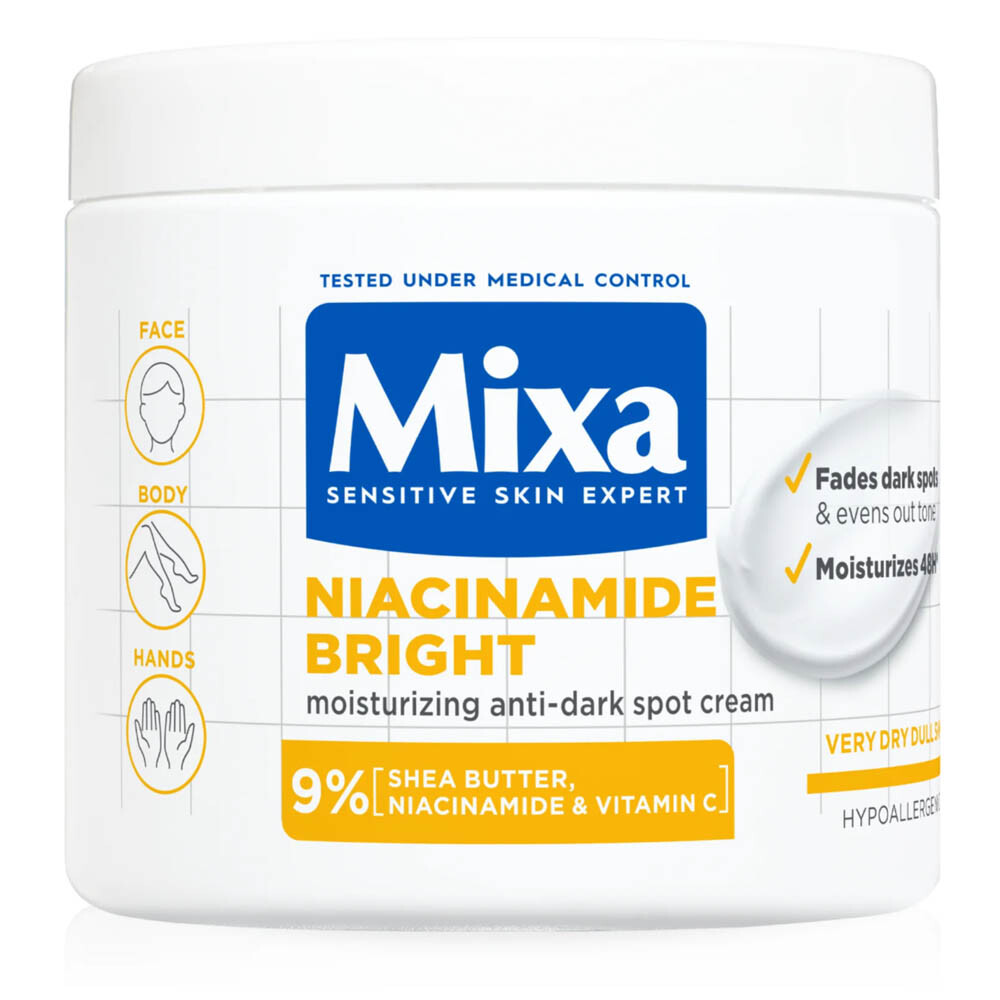 Mixa Niacinamide Bright Moisturizing Anti-Dark Spots Cream with