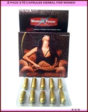 2 X Dr.Chopra’s Women power herbal Capsules for Sexual Desire, Energy in female