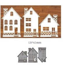 Metal Cutting Dies Die House Decoration Scrapbooking Craft Punch Stencils Card