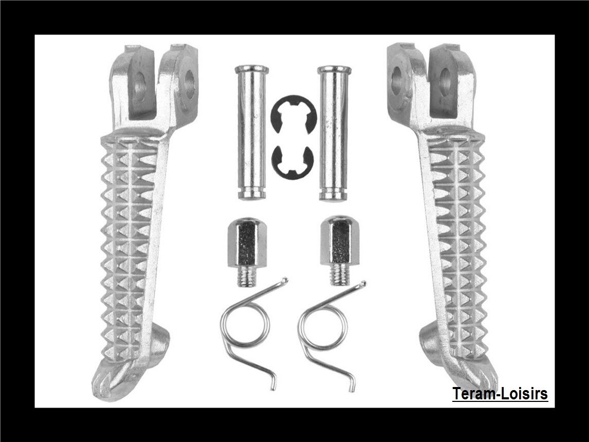 Repose pieds avant Yamaha R1 R6 idéal pour sorties piste et route