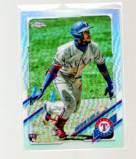 Anderson Tejada 2021 Topps Chrome Rookie Card Refractor #184 Rangers RC