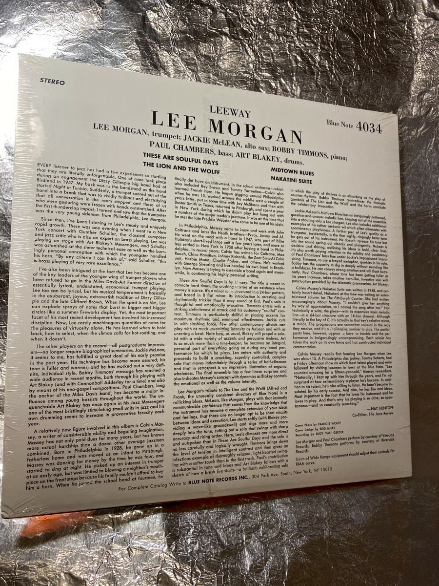 洋楽 Lee Morgan Lee-way 4034 Lee Morgan - Lee Way - Amazon.com Music