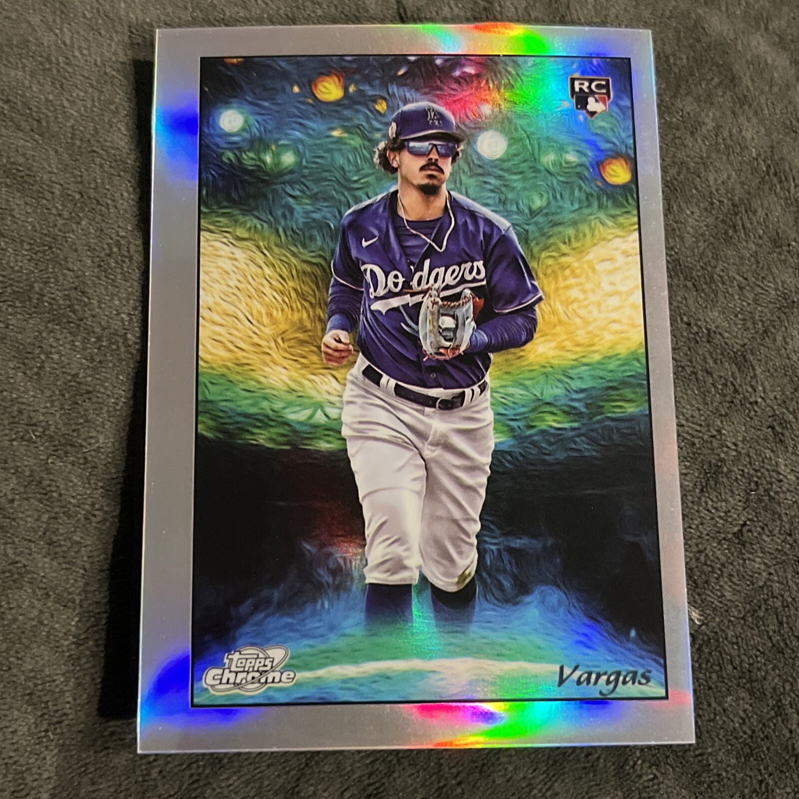 2023 Topps Cosmic Chrome STN-24 Miguel Vargas RC Stars in the Night