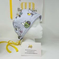 Snoopy/Charlie Brown Easter Unisex Skull/Chemo Surgical Scrub Hat/Cap